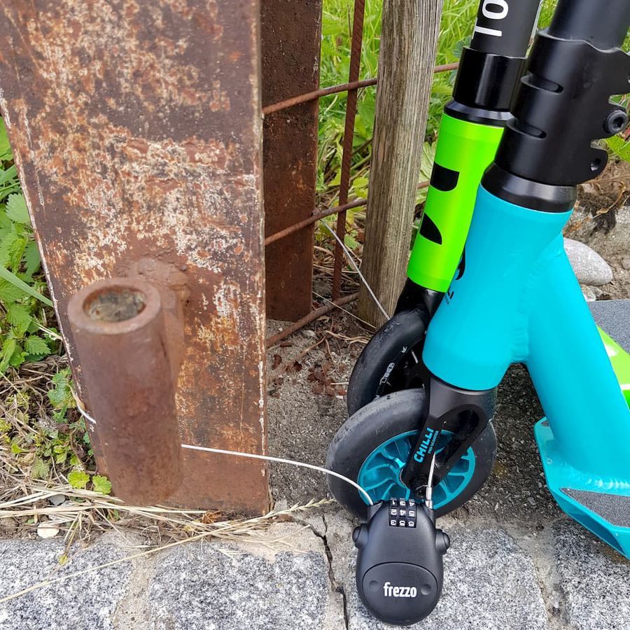 Zahlenkabelschloss frezzo Style schwarz