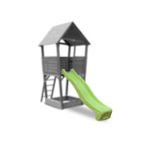 Rutsche Loft, Crooky 7xx 120 cm - grün