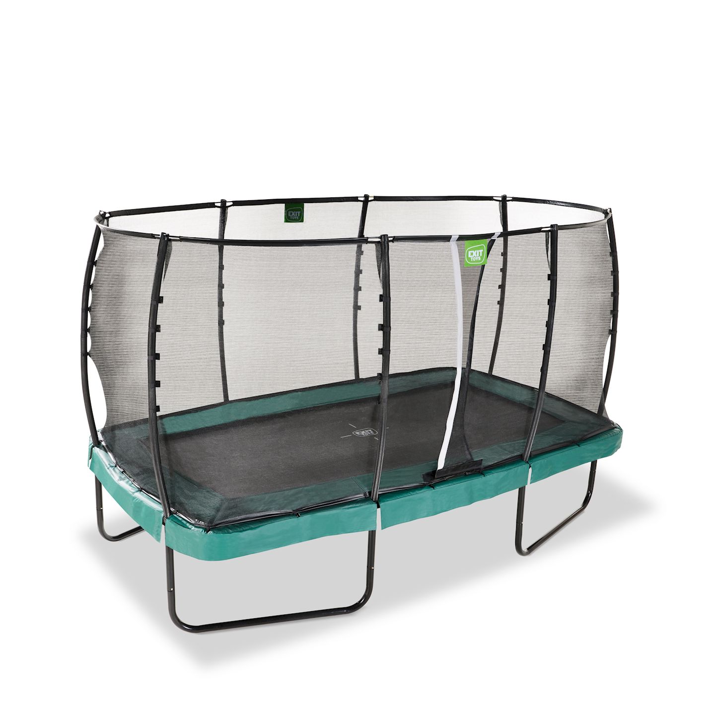 Allure Premium Trampolin 244x427cm - grün