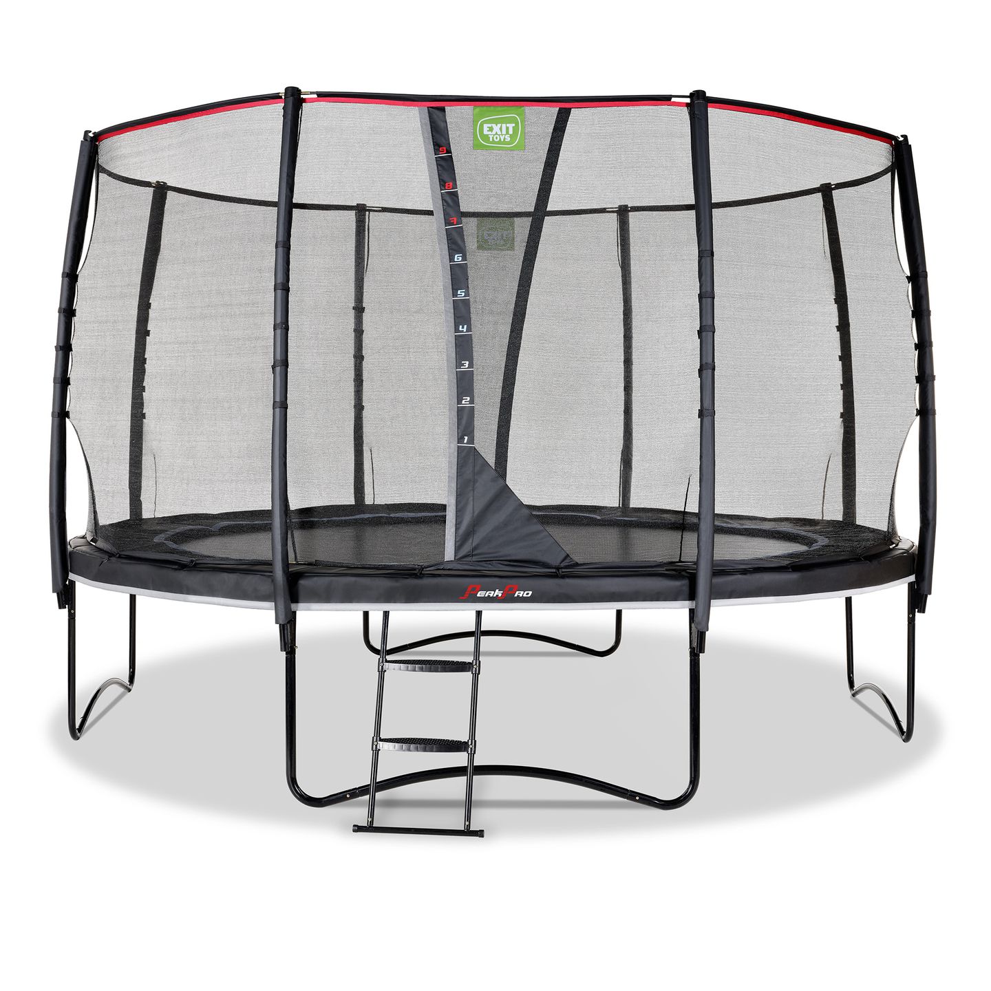 PeakPro Trampolin ø427cm - schwarz