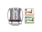 Silhouette Trampolin ø183cm - rosa