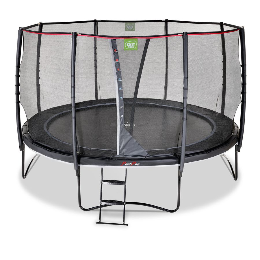 PeakPro Trampolin ø427cm - schwarz