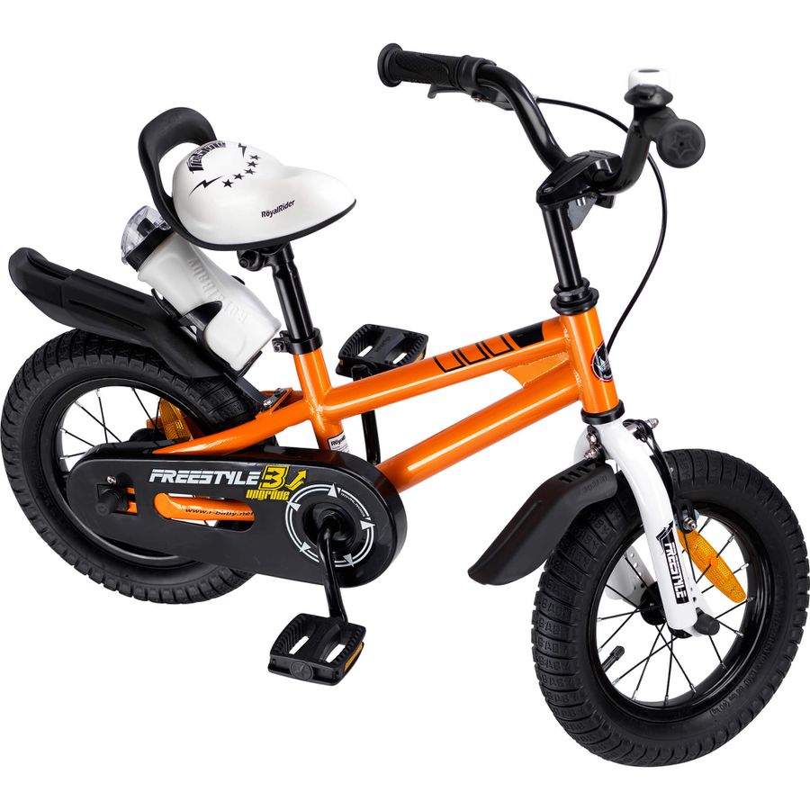 Freestyle 12 Zoll Kindervelo mit Getränkehalter orange