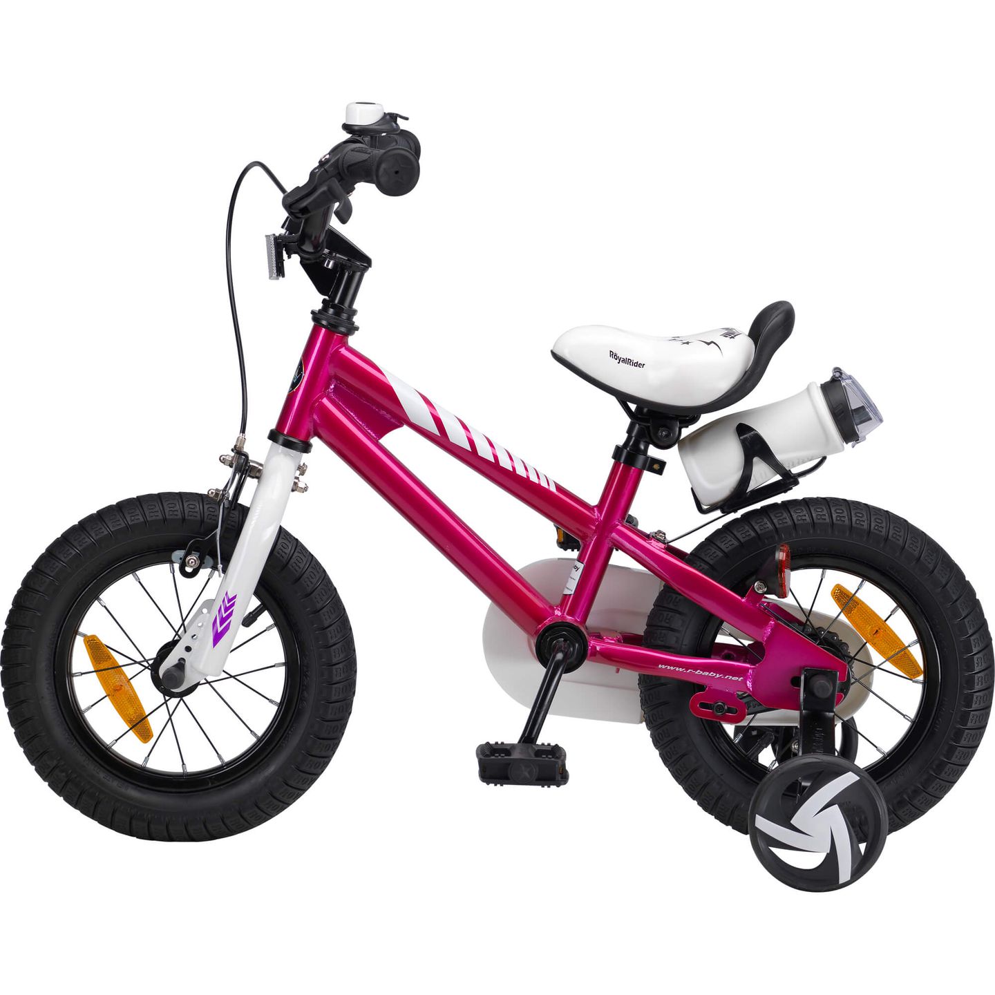 Freestyle 12 Zoll Kindervelo mit Getränkehalter Pink