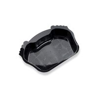 Umkarton Pool-Fussbad - schwarz - 12 Stück