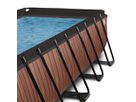 Pool inkl. Sandfilterpumpe 540x250x100 cm - Wood