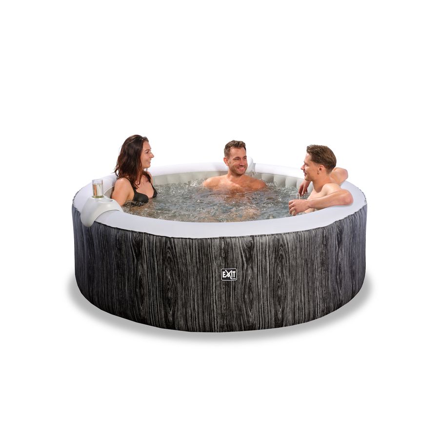 Kopfstütze und Getränkehalter für aufblasbaren Whirlpool