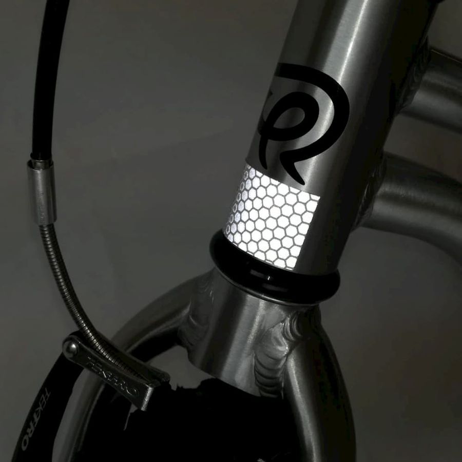 Reflektor Set Klebestreifen 1x weiss vorne und 1x rot hinten