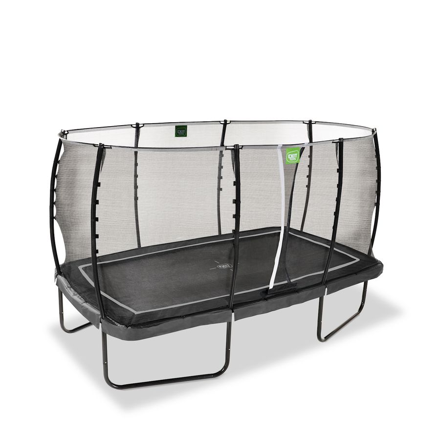 Allure Classic Trampolin 244x427cm - schwarz