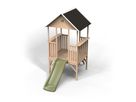 Panorama 300 Holzspielhaus mit Rutsche