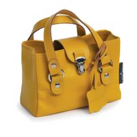 Handtasche für Kinder Leder gelb