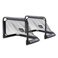 Pico Stahl Tor, 2 Stk. 90x60 cm schwarz