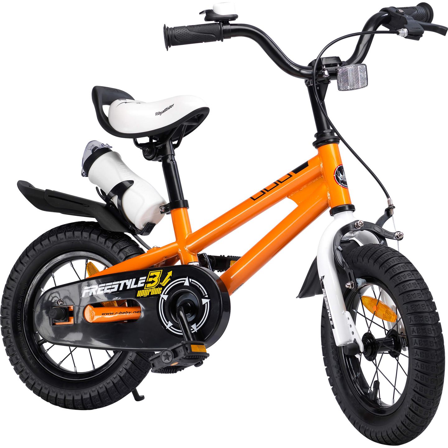 Freestyle 12 Zoll Kindervelo mit Getränkehalter orange