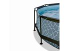 Pool inkl. Kartuschenfilter Pumpe 360x76 cm - Stone