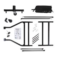 Rahmen Galaxy Basketballbrett auf Rädern