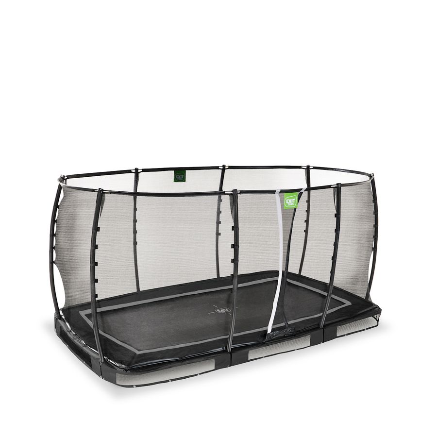 Allure Premium Bodentrampolin 244x427cm - schwarz