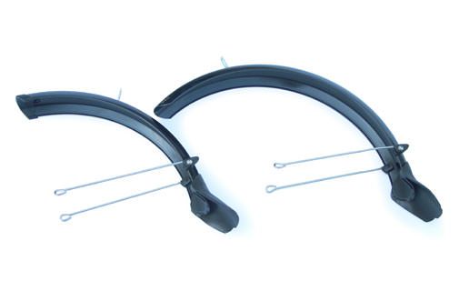 Schutzblech Set für 24 Zoll LIKEtoBIKE, schwarz