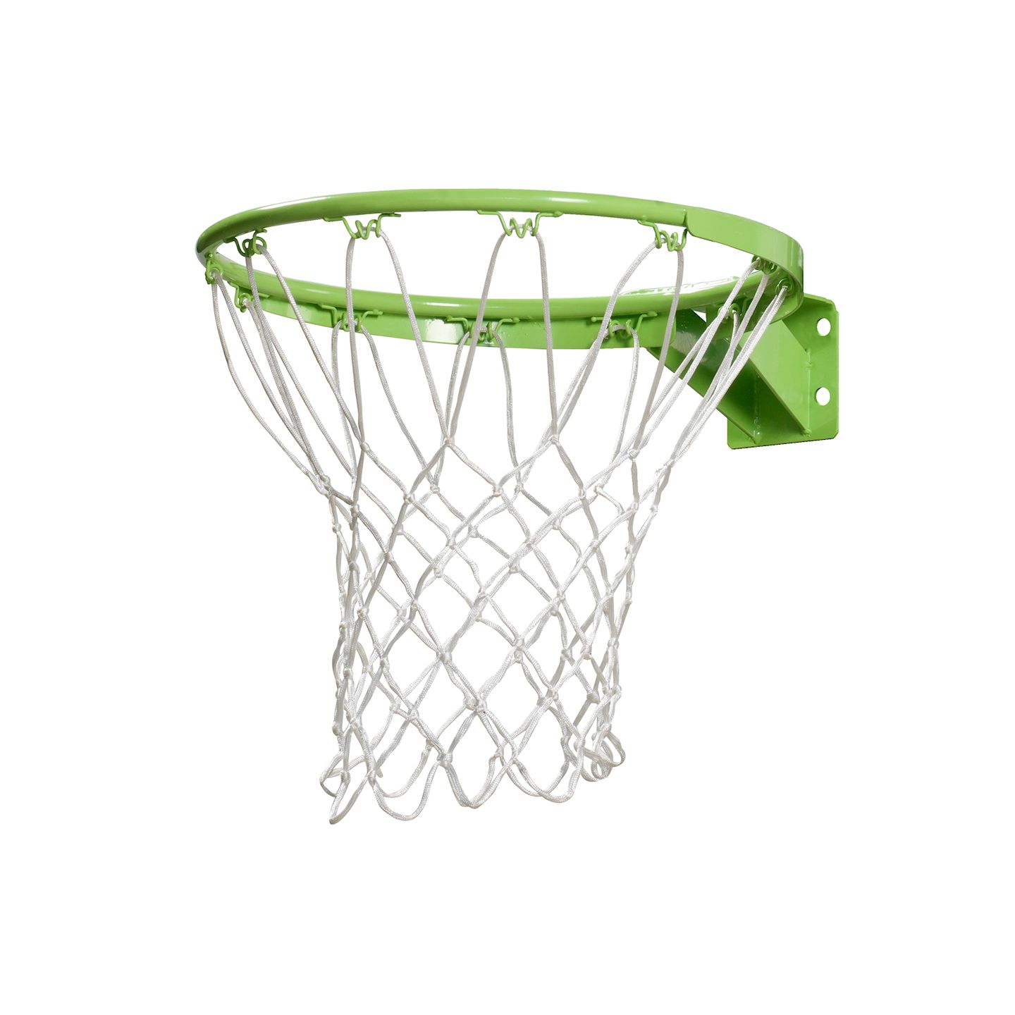 Basketballring mit Netz -grün