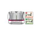 Silhouette Trampolin ø305cm - rosa