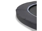 Dynamic ebenerdiges Trampolin ø427cm mit Freezone Sicherheitsplatten - schwarz