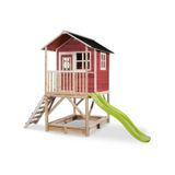 950.0523 - Loft 500 Holzspielhaus - rot