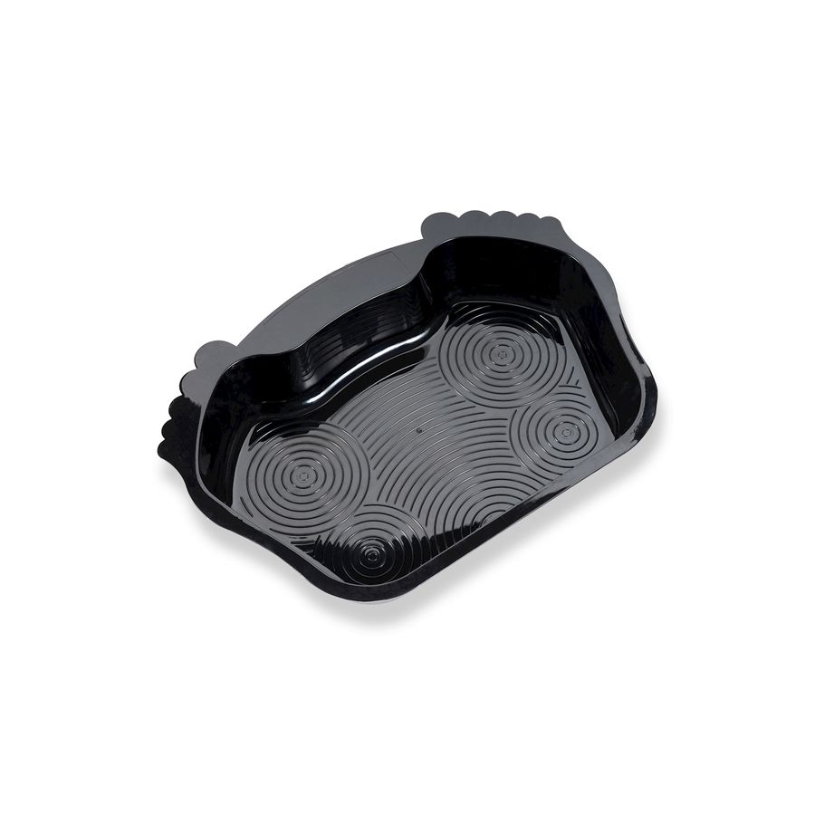 Umkarton Pool-Fussbad - schwarz - 12 Stück