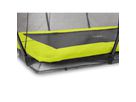 Silhouette Bodentrampolin 214x305cm mit Sicherheitsnetz - grün