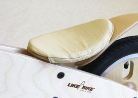 Sattelüberzug Leder für LIKEaBIKE Holzlaufrad