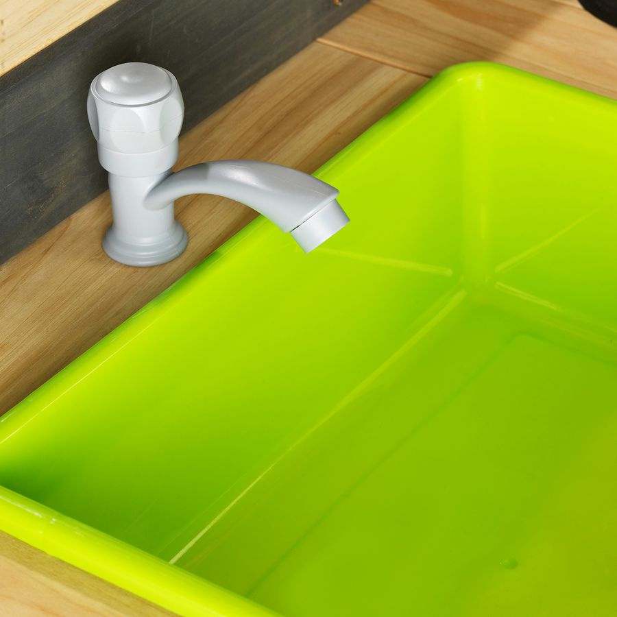 Yummy 200 hölzerne Küche für draussen - naturel