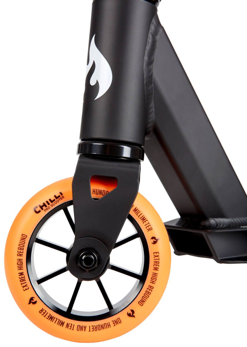 Chilli Pro Scooter Base Schwarz orange
