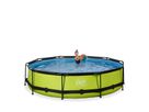 Pool inkl. Kartuschenfilter Pumpe 360x76 cm - Lime