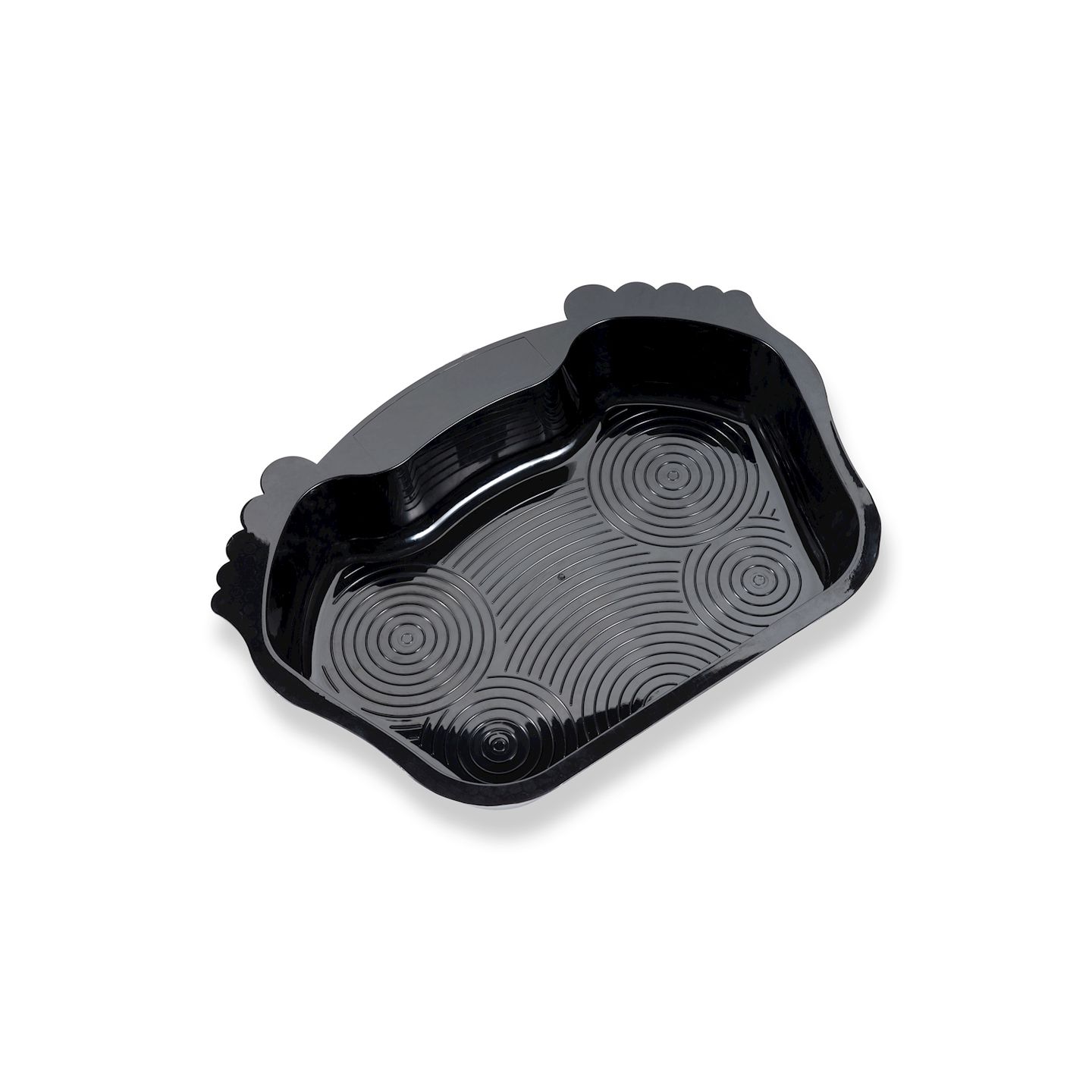 Umkarton Pool-Fussbad - schwarz - 12 Stück