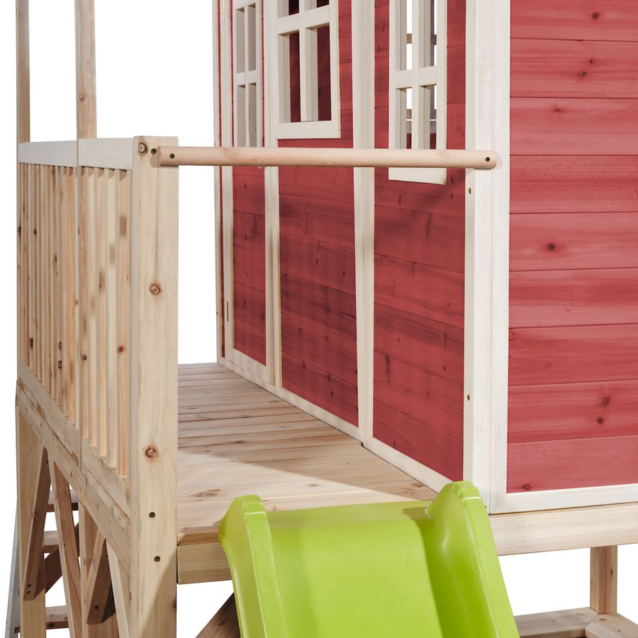 Loft 550 Holzspielhaus - rot