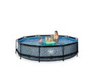 Pool inkl. Kartuschenfilter Pumpe 360x76 cm - Stone