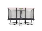 Trampolin PeakPro inkl. Sicherheitsnetz 244x427 cm - schwarz
