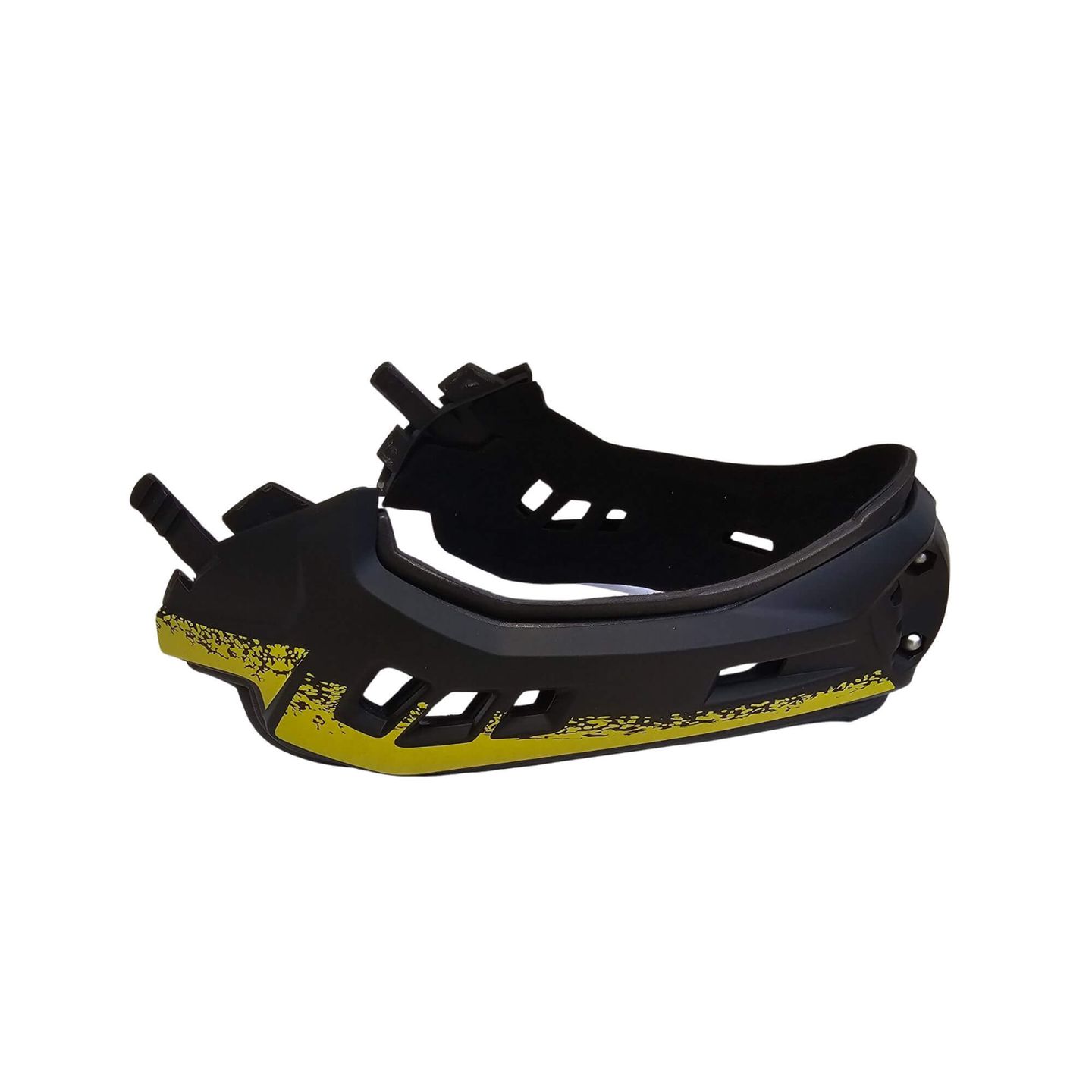 Ersatz-Kinnschutz für frezzo frezzo Rowdy Fullface Helm - Star schwarz/gelb