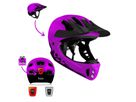 frezzo Rowdy Fullface Helm Viola violett Grösse S