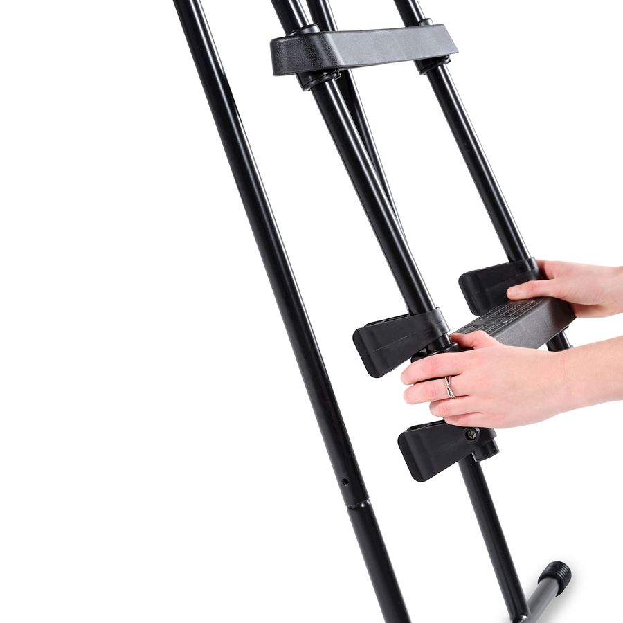 Poolleiter für Rahmenhöhen von 108-122 cm - schwarz