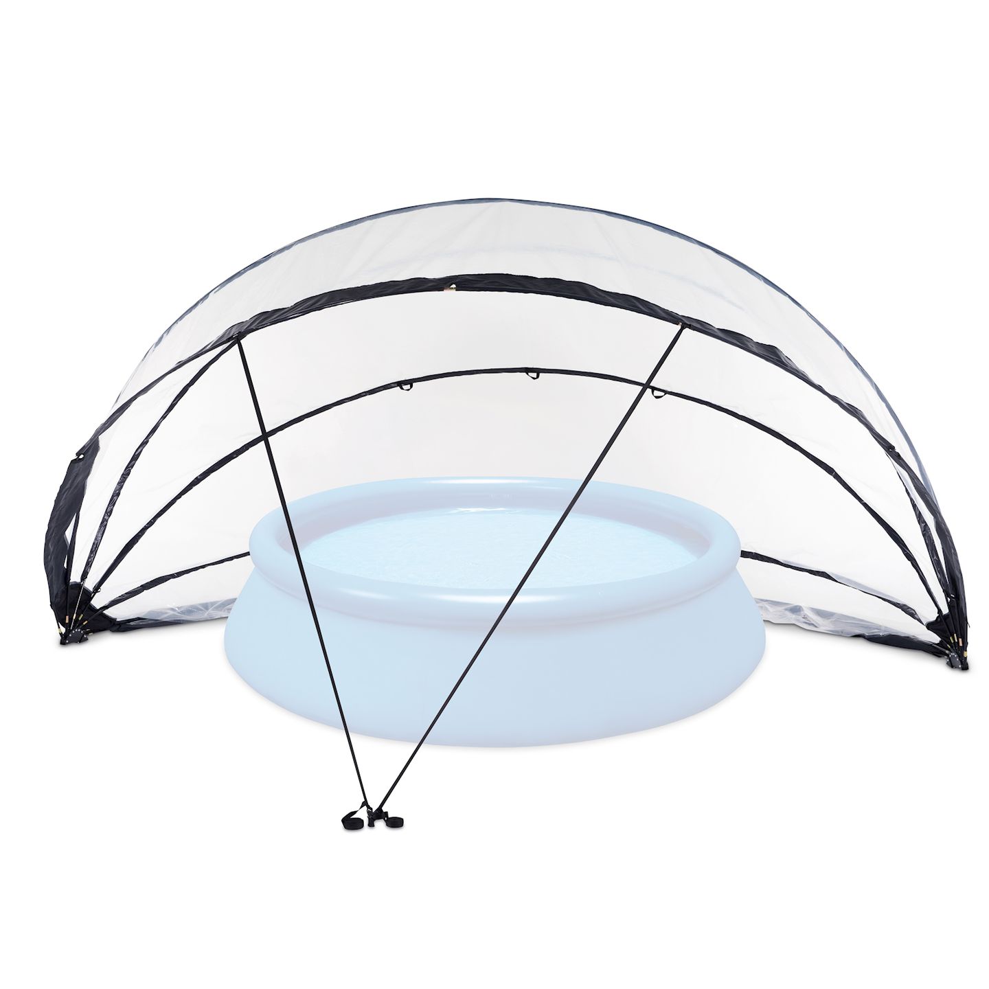 Pool Abdeckung am Boden ECO ø550cm - universal