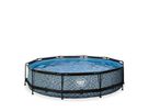 Pool inkl. Kartuschenfilter Pumpe 360x76 cm - Stone
