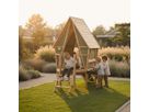 Spielhaus Yuki 350 mit Rutsche, Balkon und Küche