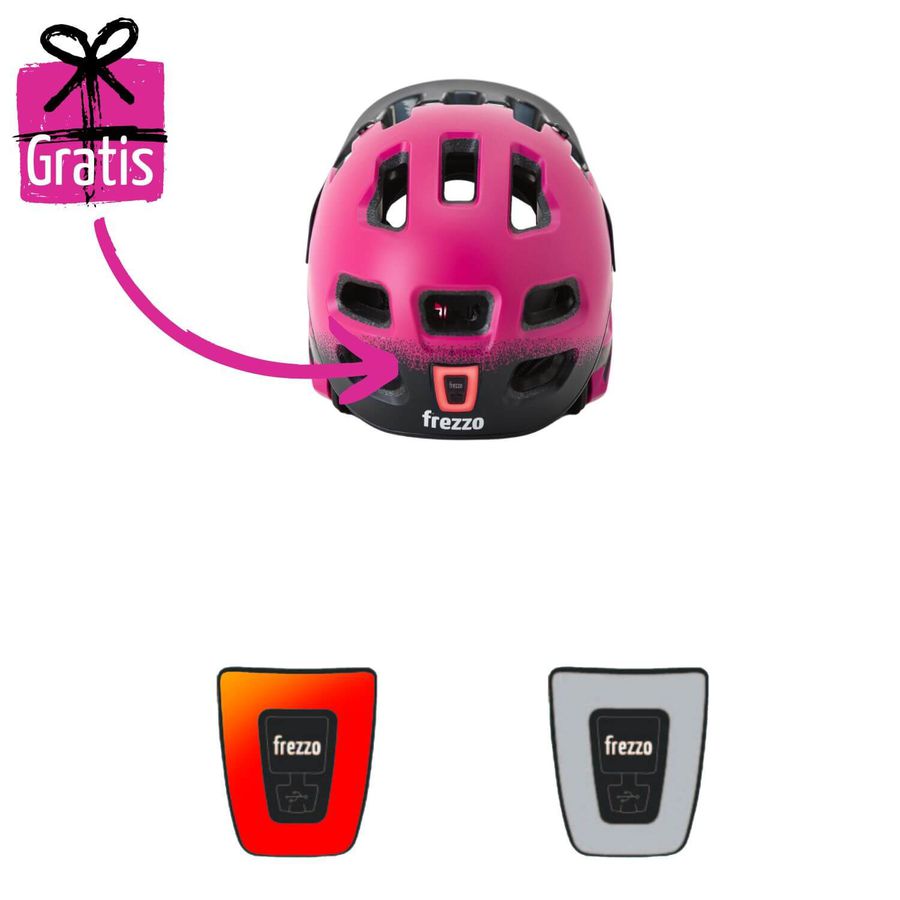 frezzo Rowdy Fullface Helm Unicorn pink