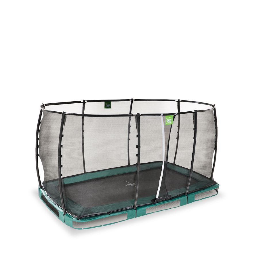 Allure Premium Bodentrampolin 214x366cm - grün
