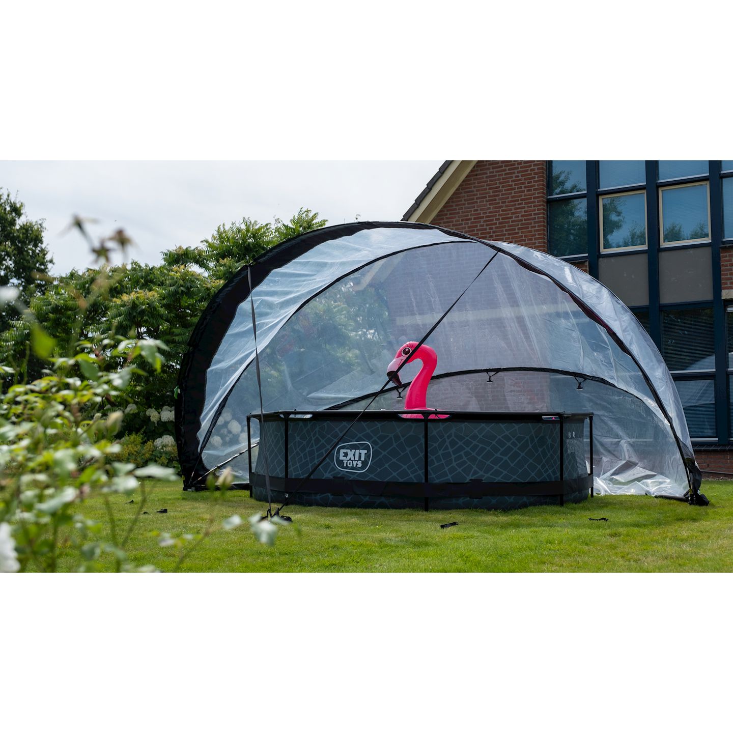 Pool Abdeckung am Boden ECO ø550cm - universal