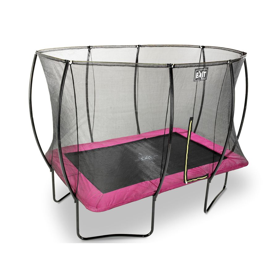 Silhouette Trampolin 214x305cm - rosa