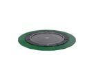 Dynamic ebenerdiges Trampolin ø366cm Freezone Sicherheitsplatten - schwarz