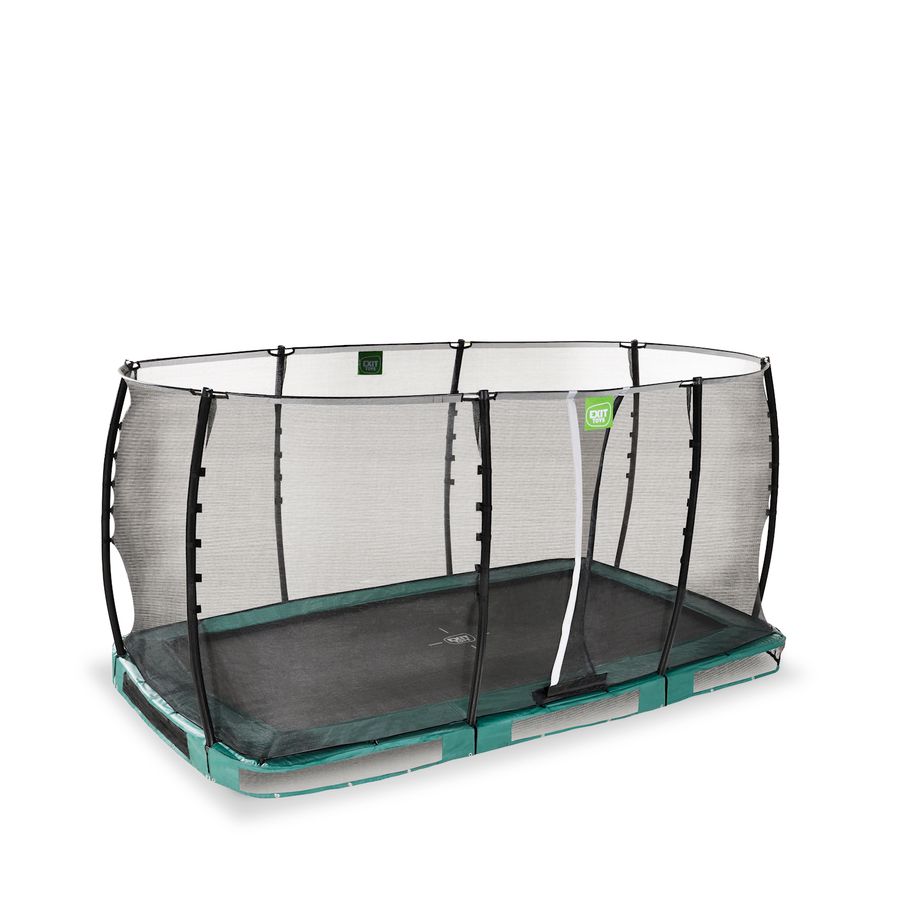 Allure Classic Bodentrampolin 244x427cm - grün