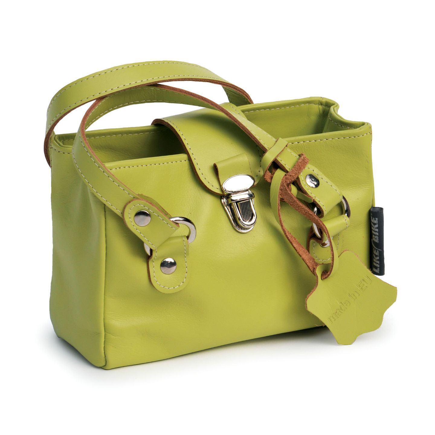 Handtasche für Kinder Leder grün