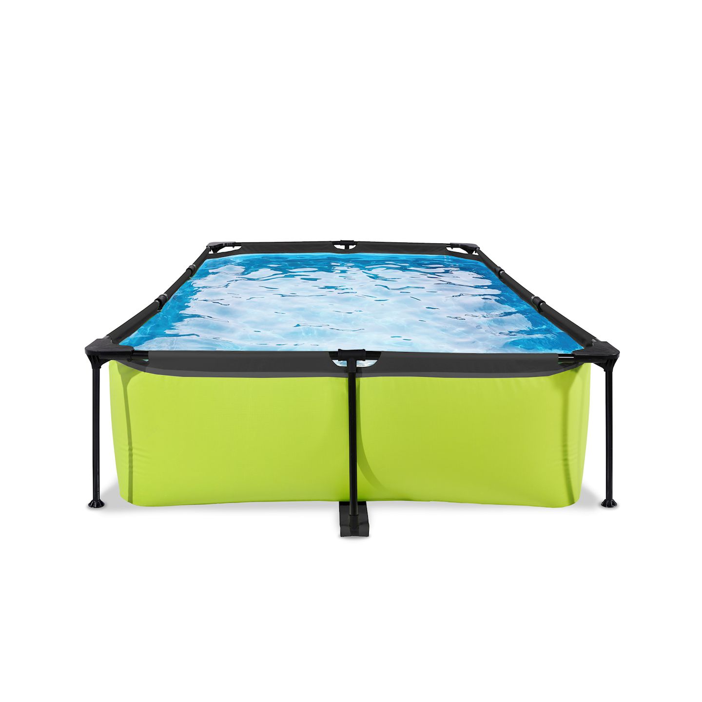 Pool inkl. Kartuschenfilter Pumpe 300x200x65 cm - lime