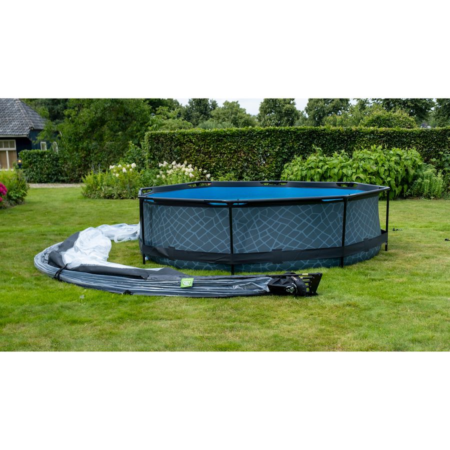 Pool Abdeckung am Boden ECO ø460cm - universal